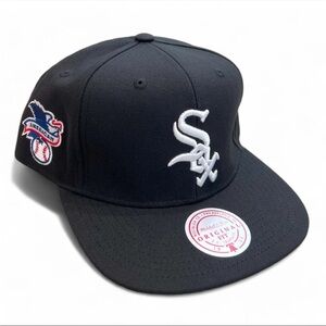 Mitchell & Ness Black White Sox with side patch